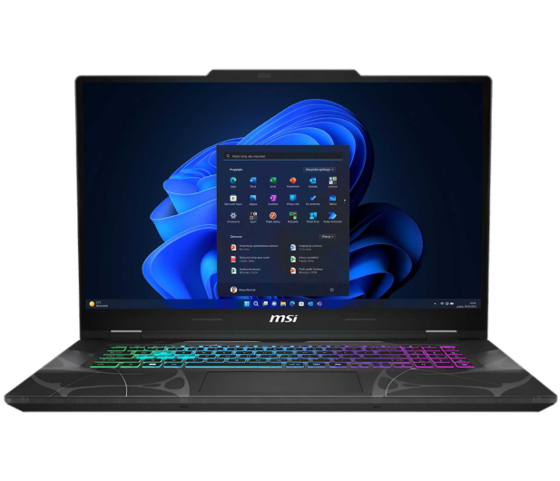 MSI Cyborg A17 AI Ryzen 7-260/64GB/2TB/Win11PX RTX5050 Cyborg A17 AI | B2HWEKG-011XPL - 1364965 - zdjęcie